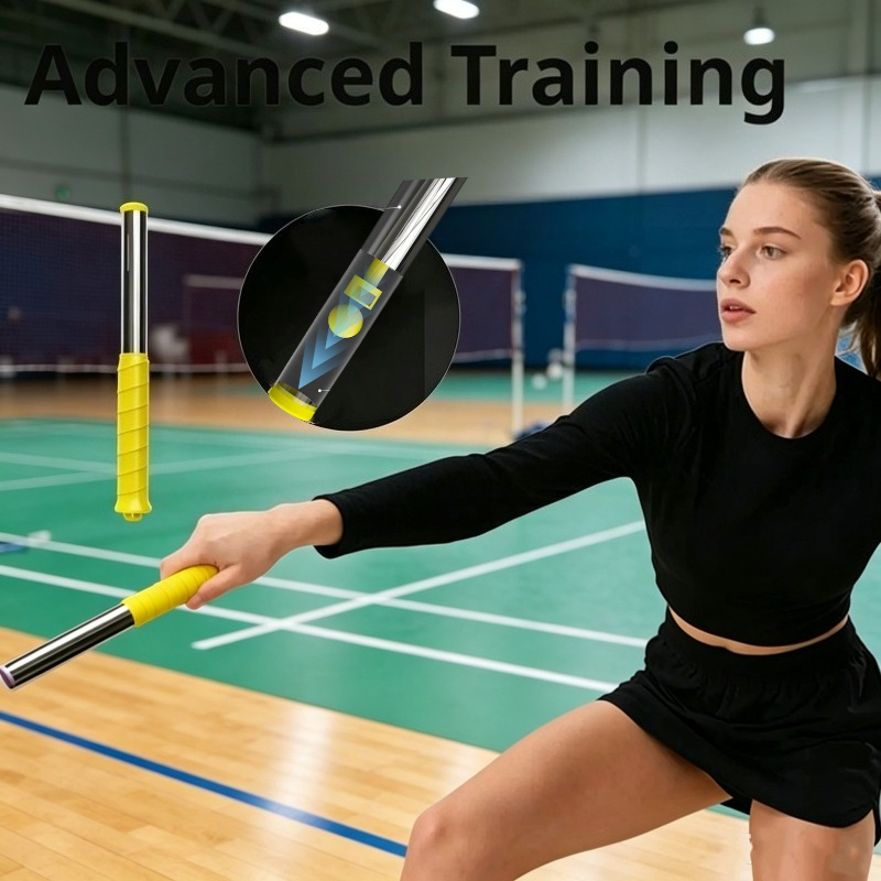 Badminton Forehand Backhand - 1pc Yellow Badminton Swing Trainer Correction