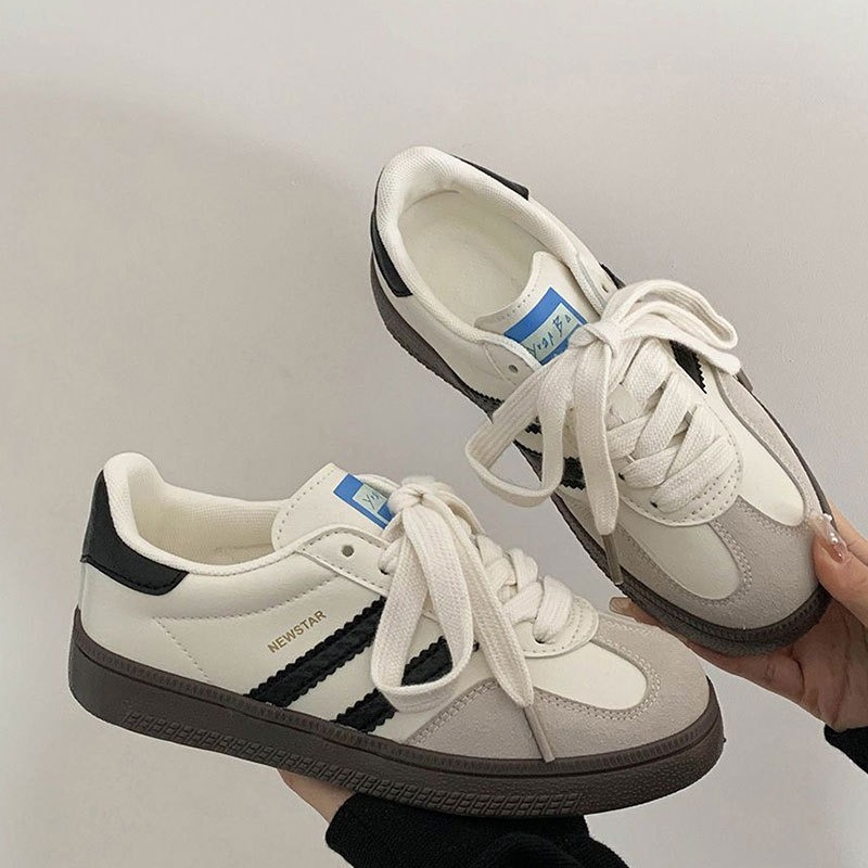 Badminton Shoes - Women's Sneakers Fashion Lace Up Vulcanized