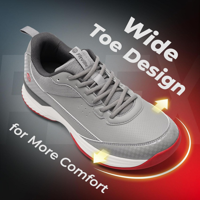 FitVille Wide Golf Shoes Men P - огляд і ціна Badminton Shoes