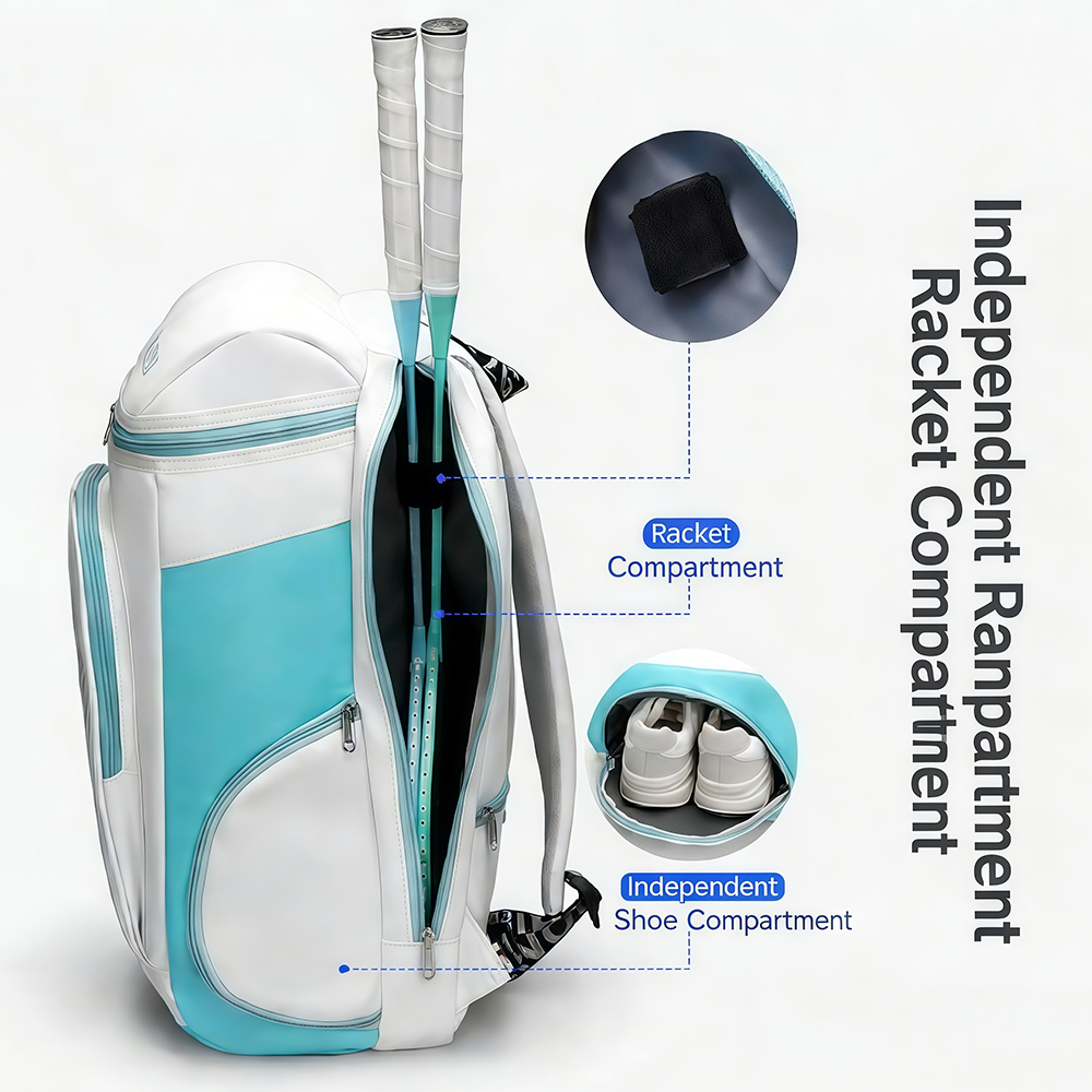 Waterproof Tennis Bag Backpack - огляд і ціна Badminton Shoes